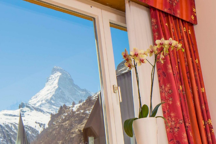 Hotel Excelsior, with Matterhorn view